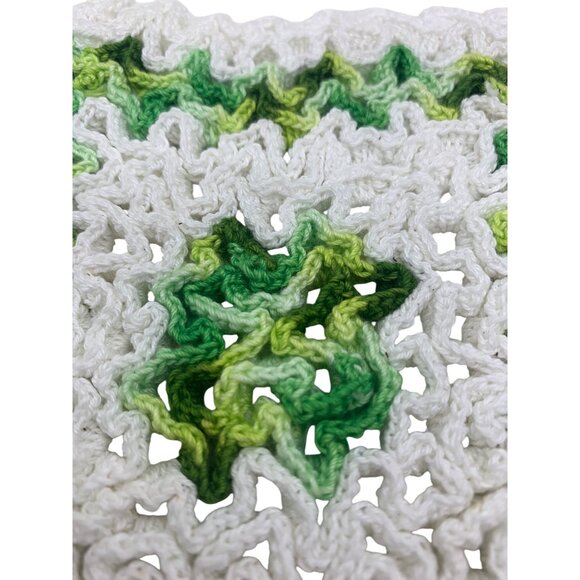 3D Vntg Crocheted Doily Trivet Coaster Hot Pad Potholder Home Table Decor - Picture 7 of 8